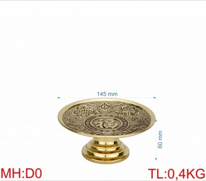 dĩa đồng D0 - 14.5CM