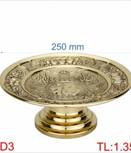 DĨA ĐỒNG D3 - 25cm