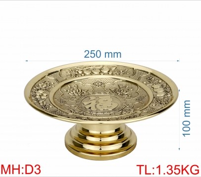 DĨA ĐỒNG D3 - 25cm