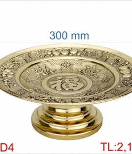 DĨA ĐỒNG D4 - 30cm