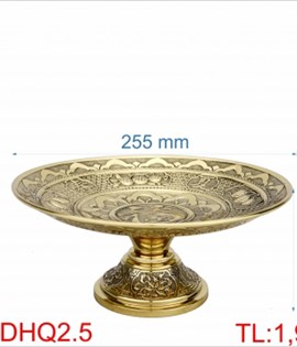 dĩa hoa quả 2.5t
