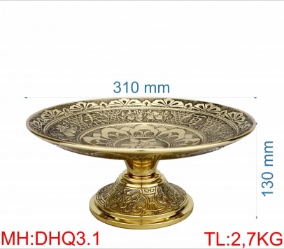 dĩa hoa quả 3.1t