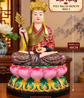 địa tạng poly màu vẽ 40pk màu 2