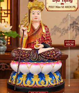 địa tạng poly màu vẽ 40pk màu 1