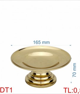 dĩa trơn 1 - 17cm