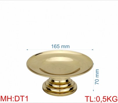 dĩa trơn 1 - 17cm