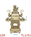 đỉnh lư đào 4 - 59CM