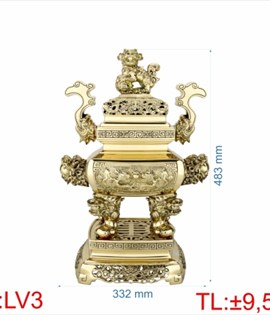 ĐỈNH LƯ VUÔNG 3 - 49CM