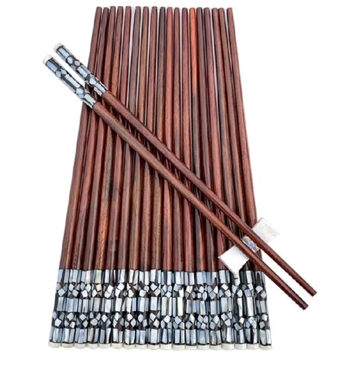 Đũa gỗ trắc cẩn