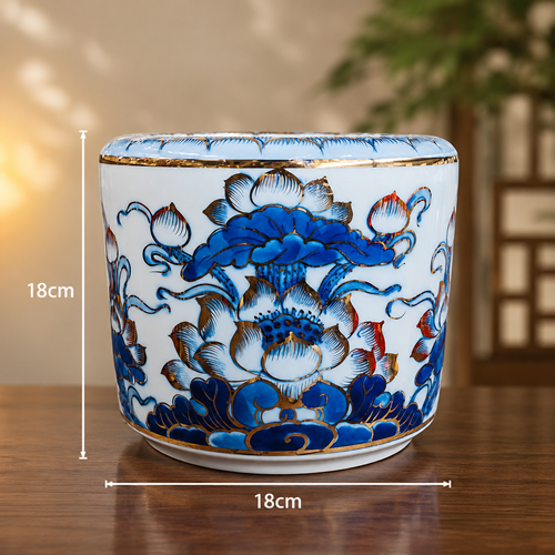 Bát Hương Sen Lộc Phát F18