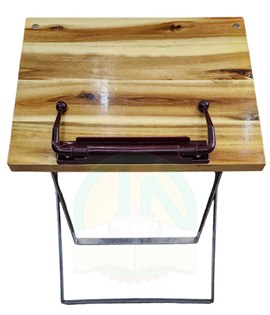 Kệ Gỗ Xếp Chân Sắt