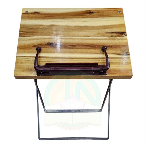 Kệ Gỗ Xếp Chân Sắt