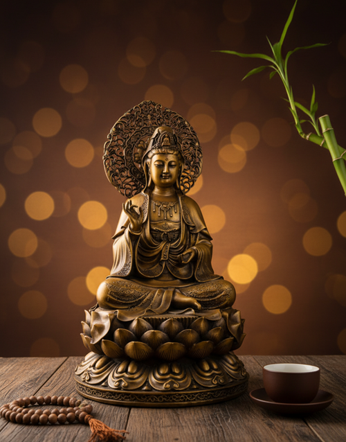 quan âm ngồi 48cm lẻ