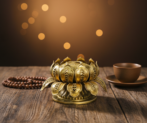 ĐẾ SEN ĐỒNG ĐỂ KINH LUÂN 8CM