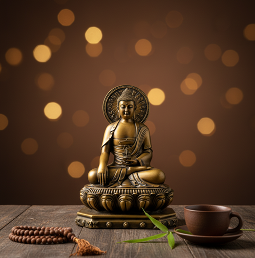 phật dược sư nâu 30cm