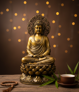 tượng di đà 48cm lẻ
