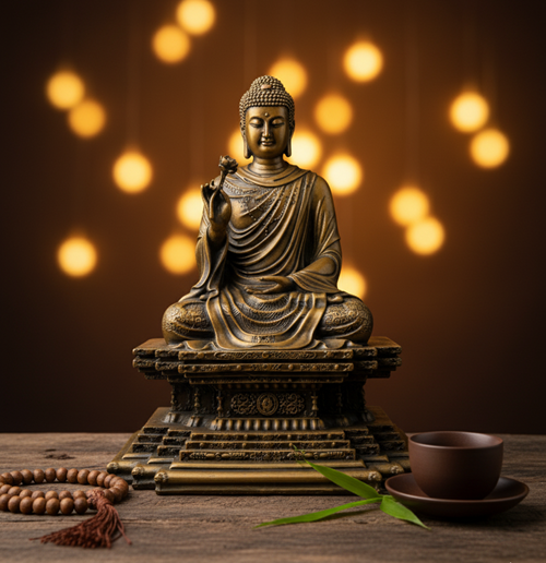 thích ca đế vuông 30cm