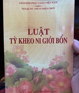 Luật Tỳ Kheo Ni Giới Bổn