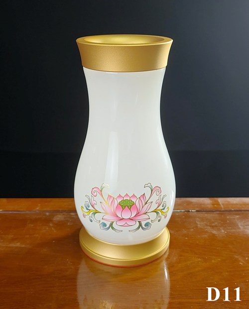 BÌNH D11 10IN TRẮNG