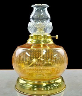 đèn dầu 6639 trung chữ vàng
