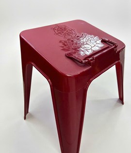 Ghế nhựa loại 1 nâu