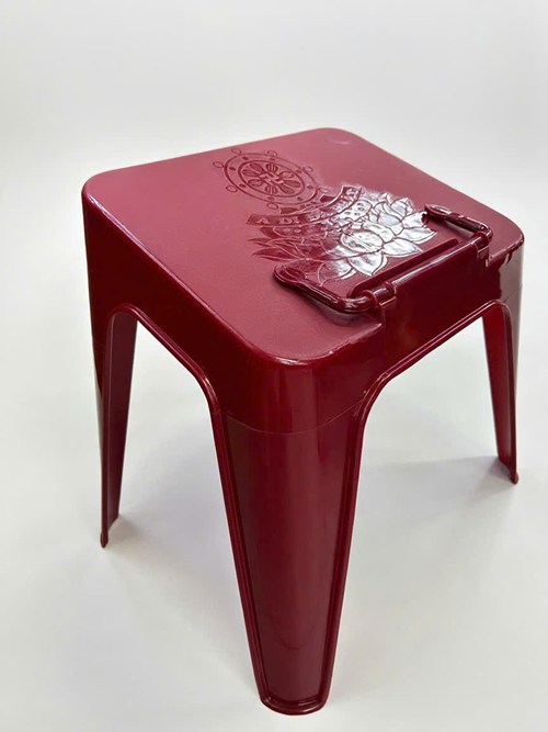 Ghế nhựa loại 1 nâu