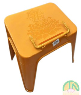 Ghế nhựa loại 2 vàng