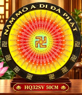 Hào Quang 32SV 50CM VẠN DI ĐÀ VIỀN ĐEN