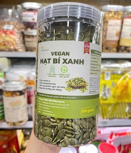 Hạt bí xanh 500g