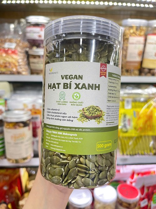Hạt bí xanh 500g