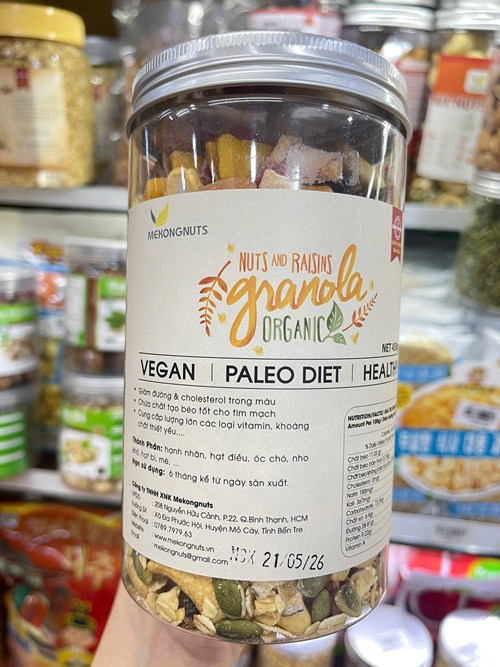 Hạt Granola mix 450g