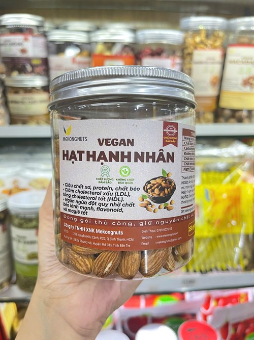 Hạt hạnh nhân 250g