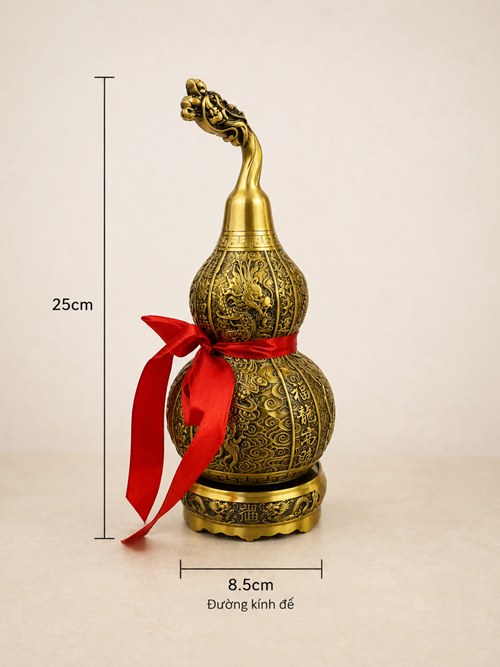 HỒ LÔ ĐỒNG TIỀN CÓ ĐẾ 25CM