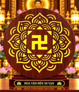 HOA VĂN ĐÈN 50CM VẠN