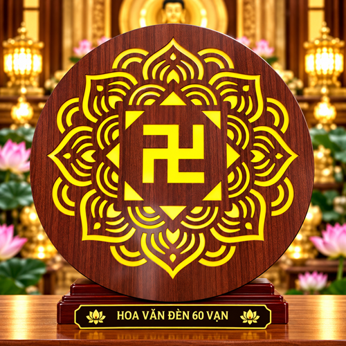 HOA VĂN ĐÈN 60CM VẠN