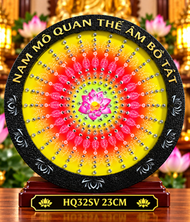 Hào Quang 32SV 23CM SEN QUAN ÂM VIỀN ĐEN