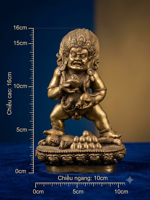 hắc thần tài mật tông 16cm