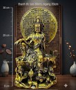 quan âm tự tại bài kinh 30cm