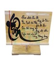 Kệ gỗ thư pháp MS1