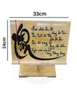 Kệ gỗ thư pháp MS1