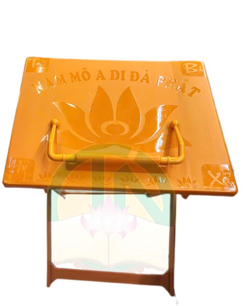 Kệ nhựa xếp nâu