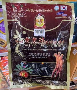 Kẹo hồng sâm đen 300g