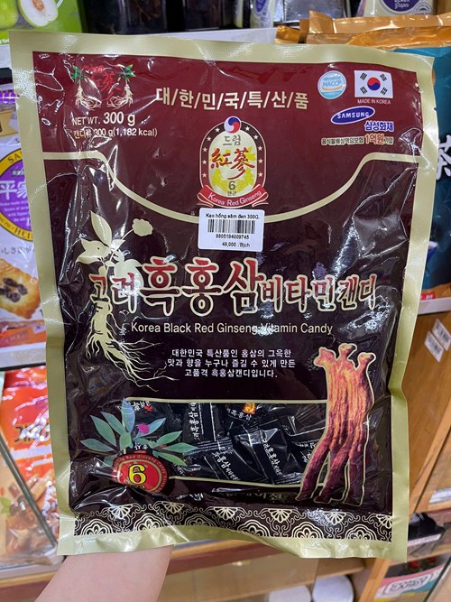 Kẹo hồng sâm đen 300g
