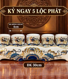 Kỷ ngai 5 lộc phát