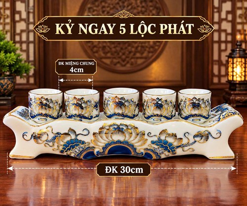 Kỷ ngai 5 lộc phát