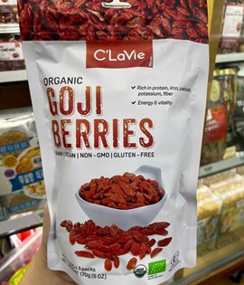 Kỷ tử hữu cơ 170g