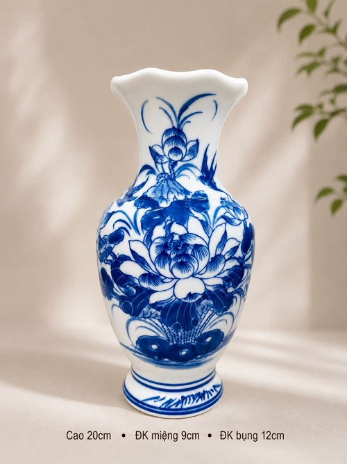 LỌ LƯỢN MIỆNG 20P SEN VPTA