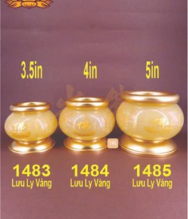 lư lưu ly kinh vàng 1483 3.5in