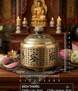 lư tròn tâm kinh PVN 530- PVN545