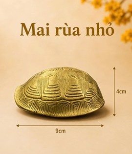 mai rùa nhỏ 9cm